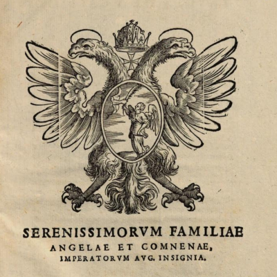 Armas de los Ángelos, Grandes Maestres de la Orden Constantiniana hasta 1697
