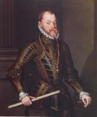 Felipe II reconoció el Gran Magisterio de los Ángelos en 1595.