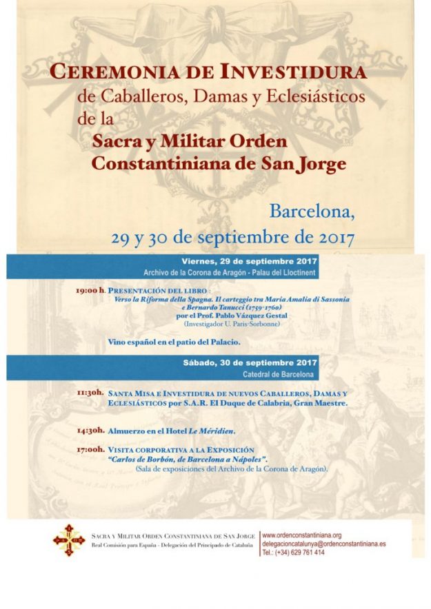 Ceremonia Investidura Barcelona