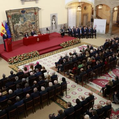 Intervención del decano-presidente del Real Consejo de las Órdenes Militares y presidente del Jurado, S.A.R. D.Pedro de Borbón-Dos Sicilias