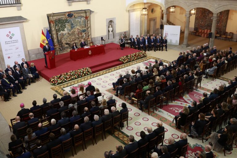 Intervención del decano-presidente del Real Consejo de las Órdenes Militares y presidente del Jurado, S.A.R. D.Pedro de Borbón-Dos Sicilias