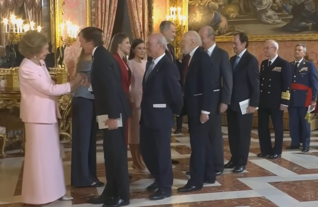 Ingreso en la Insigne Orden del Toisón de Oro de su Majestad la Reina Doña Sofía