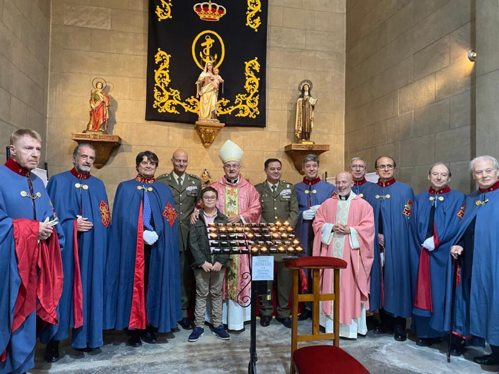 Final de la Campaña de Navidad de Cáritas Castrense en Barcelona